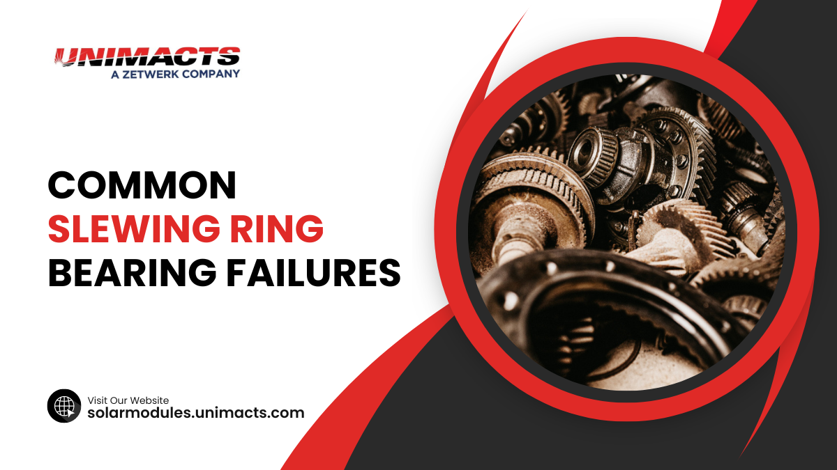 Common slewing ring bearing failures