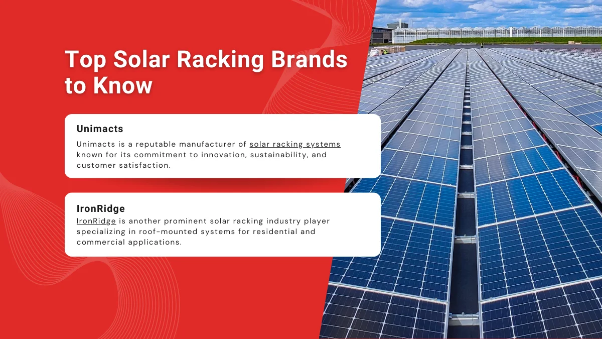 Top Solar Racking Brands to Know