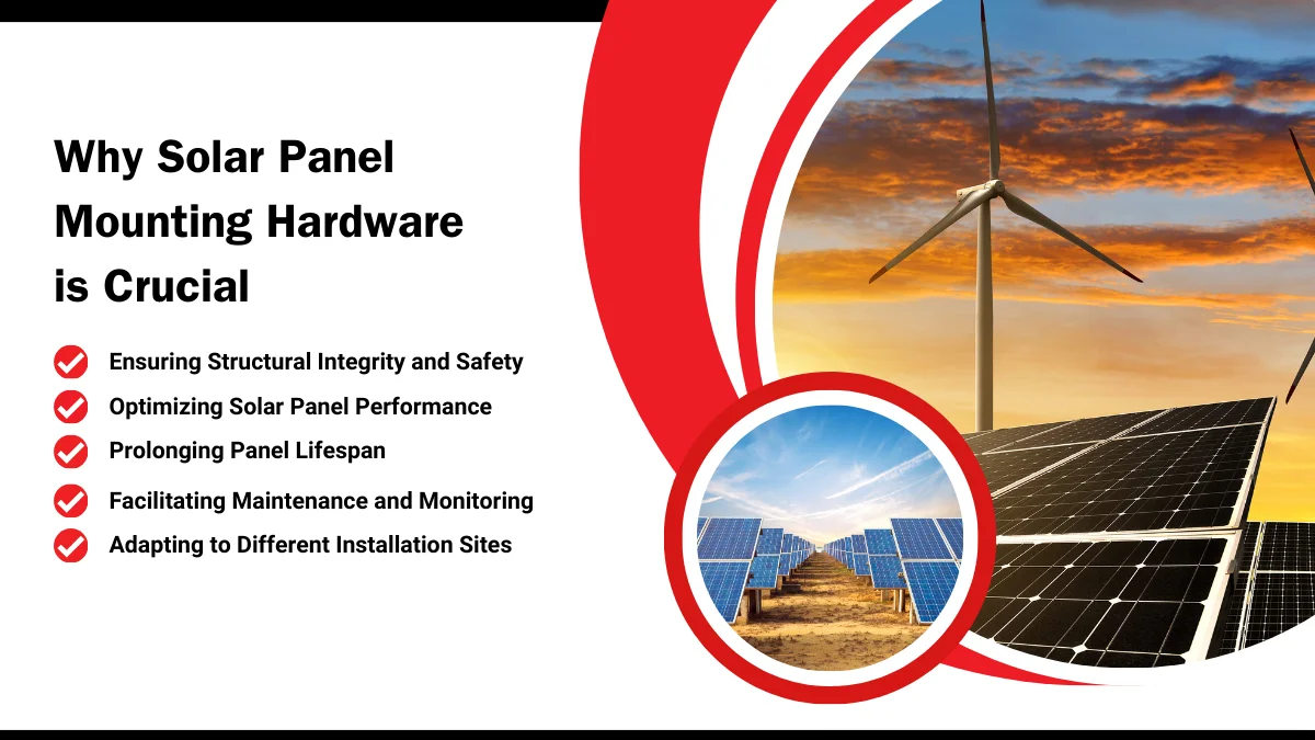 Why Solar Panel Mounting Hardware is Crucial