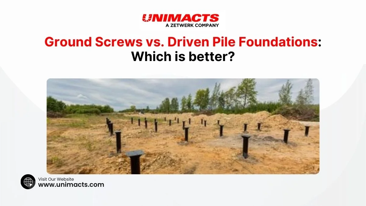 Ground Screws vs. Driven Pile Foundations_ Which is better_