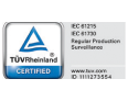 TÜV Rheinland Certified