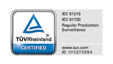 TÜV Rheinland Certified